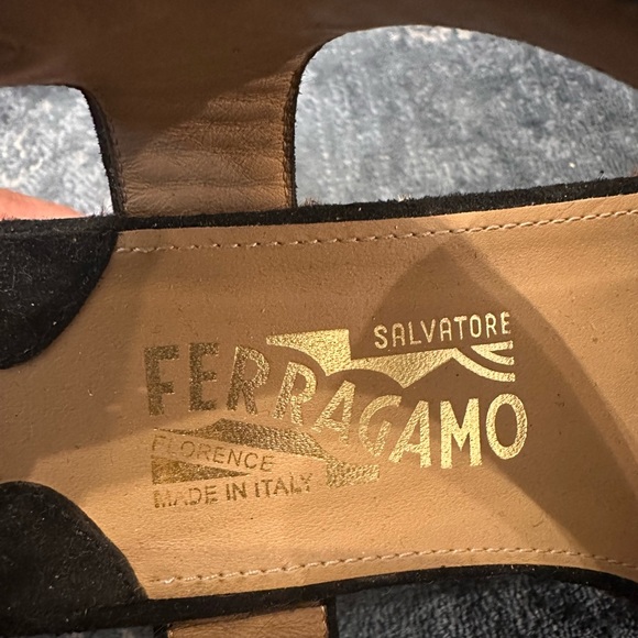 Salvatore Ferragamo Lucrezia Pony Hair Wedges - Picture 5 of 10